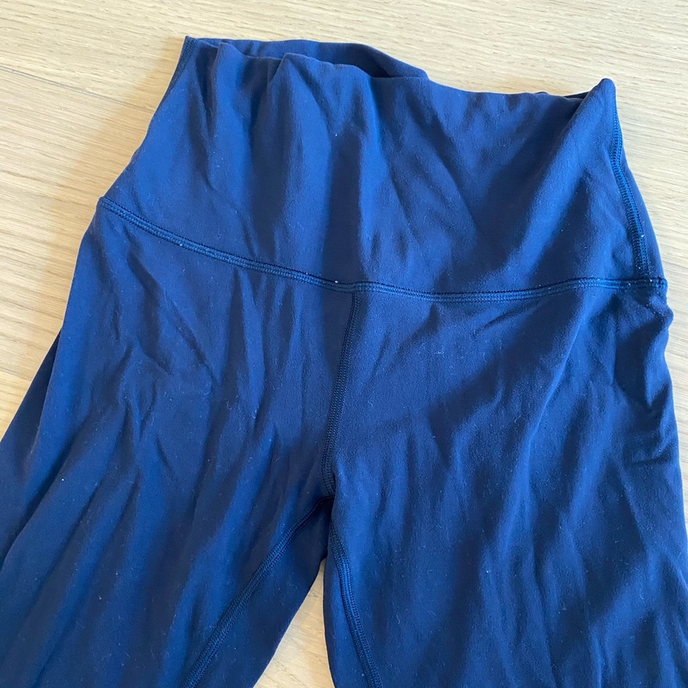 Lululemon Align blue crop leggings size 4